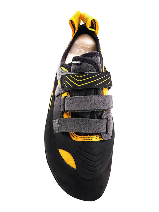 Evolv Men's Asymmetrical Climbing Shoes Black