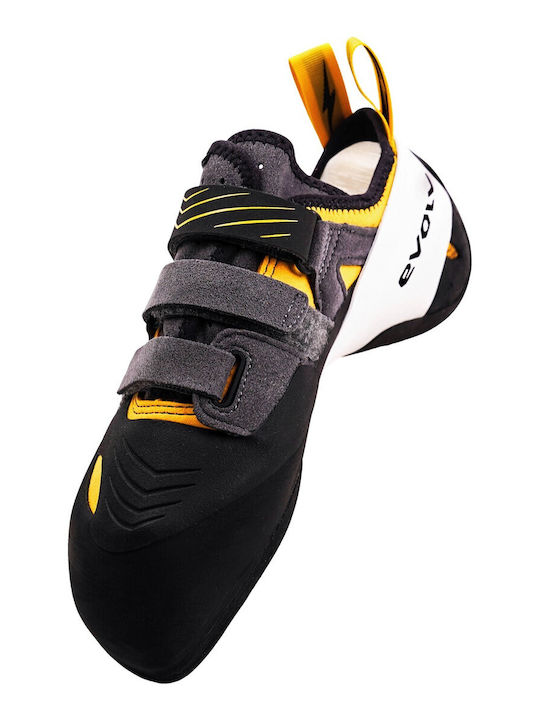 Evolv Men's Asymmetrical Climbing Shoes Black