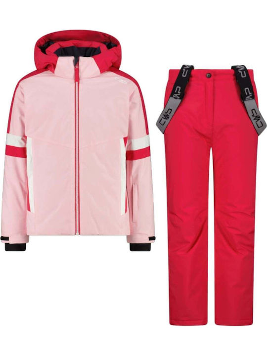 CMP 35W0335-B309 Set Copii de Jachetă și Pantaloni de Schi și Snowboard Roz CMP 35W0335-B309 Set Copii de Jachetă și Pantaloni de Schi și Snowboard Roz