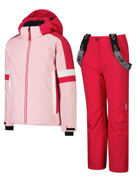 CMP 35W0335-B309 Set Copii de Jachetă și Pantaloni de Schi și Snowboard Roz