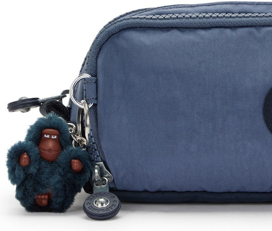 Kipling Gitroy Ученически Несесер Game Сив