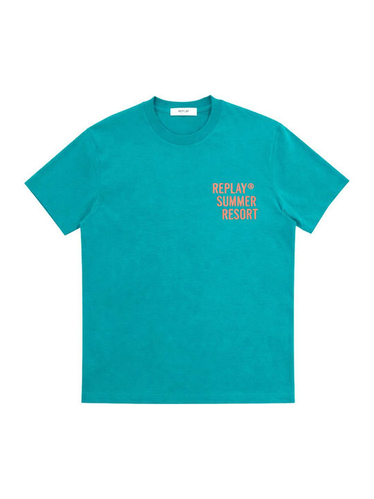 T-shirt Orange-Green