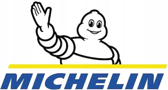 Michelin Husă Volan Auto Sintetică Neagră cu Cusătură Neagră