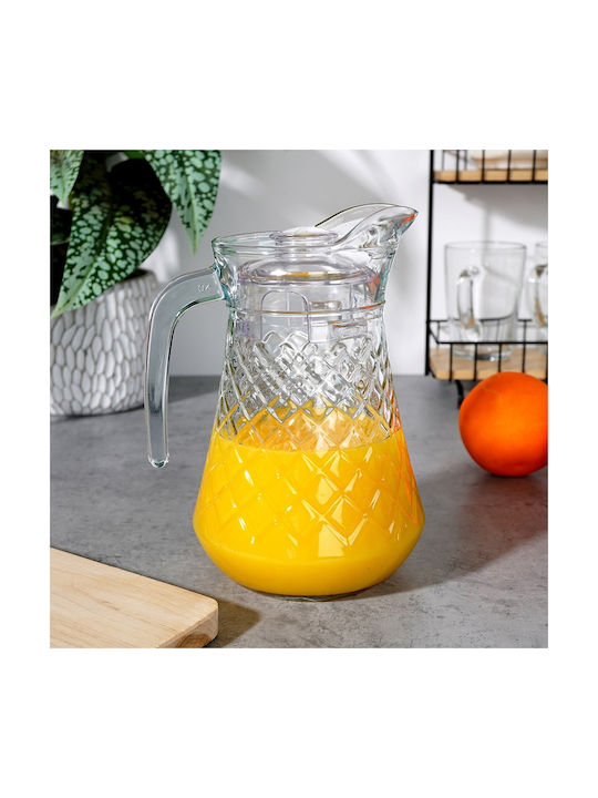 Vilde Carafă De Servire Cu Pahare Din Sticlă 1400ml