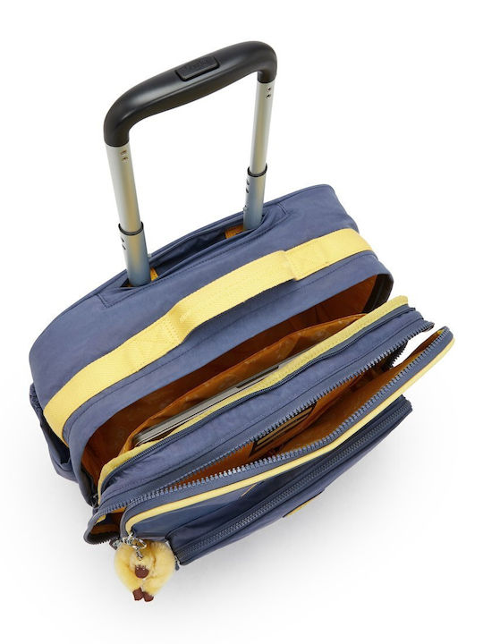 Kipling New Storia School Bag Trolley Elementary Minions Dungaree Blue 23 Litres 40.5 x 20 x 45cm