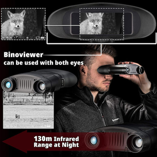 Bresser Binocluri Digitale 1x42mm De Noapte 392gr