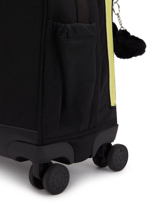 Kipling New Storia School Bag Trolley Black Pocket Block 40.5 x 20 x 45cm