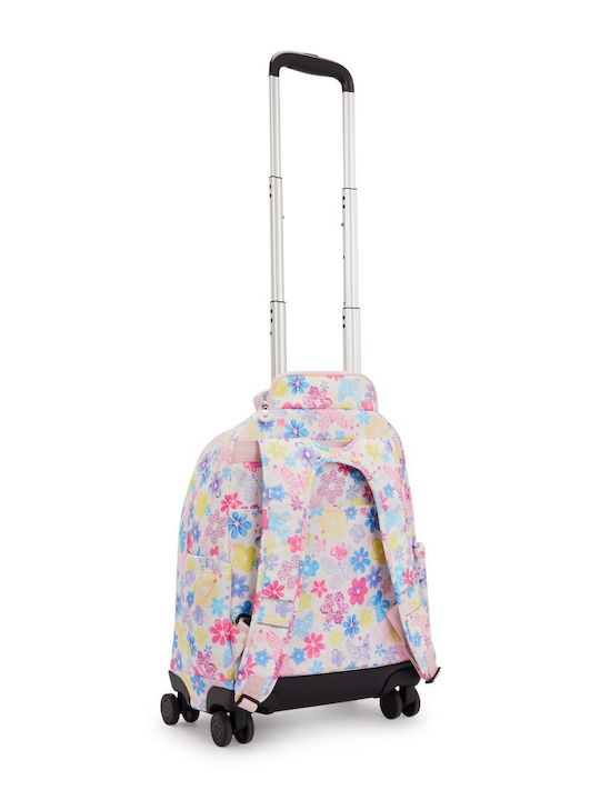 Kipling New Zea School Bag Trolley Elementary Flower Stamp 26L 35 x 21 x 50cm Kipling New Zea School Bag Trolley Elementary Flower Stamp 26L 35 x 21 x 50cm