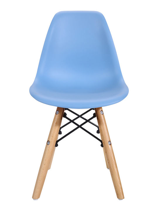 Детски Стол Julita Син 35x31x57.5см