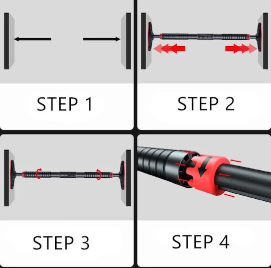 Viking Door Pull-Up Bar 90-130cm for User up to 180kg