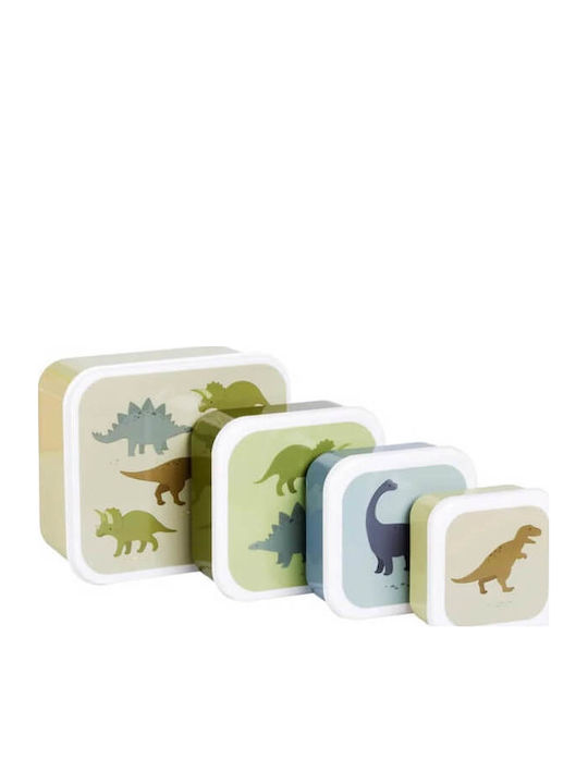 A Little Lovely Company Dino School Set 16lt