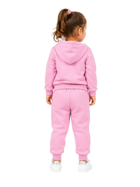 Kinder Sweatpants Set Rosa