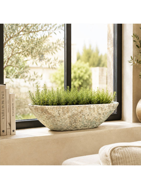 Ptmd Hayle Κασπώ Τσιμεντένιο Γκρι 56x21x18εκ.