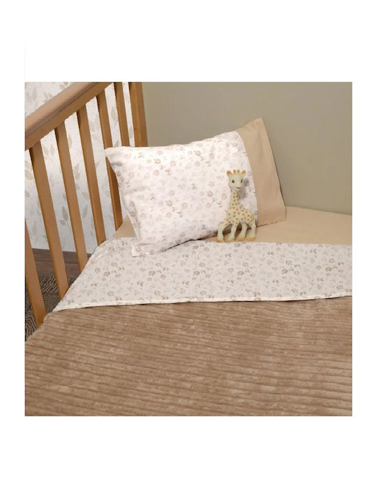 Baby Oliver Beige Sherpa Comforter