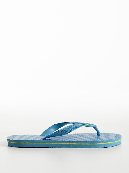 Flip Flops in Light Blue Colour