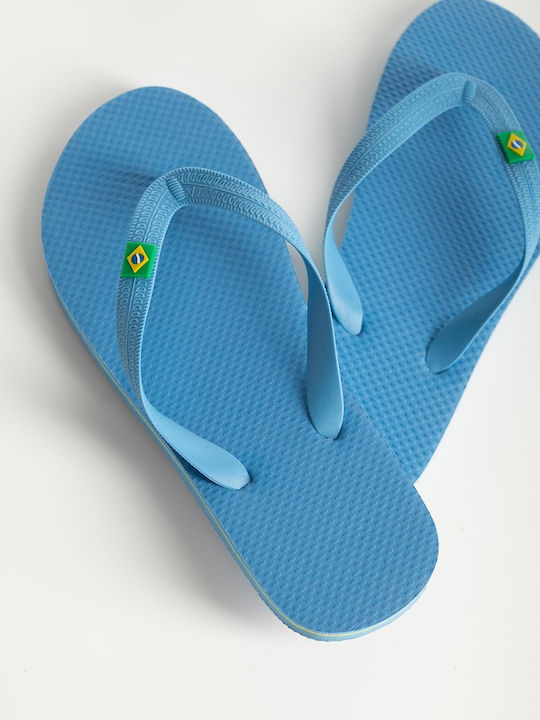 Flip Flops in Light Blue Colour