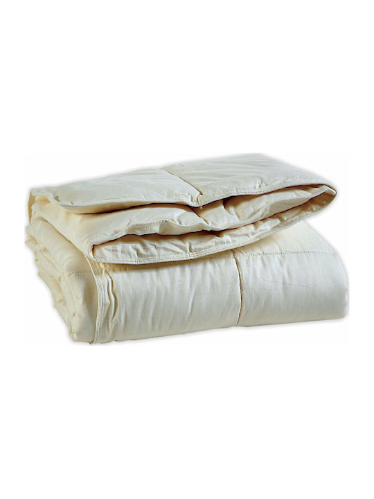 Nef-Nef Homeware Пухено одеяло За Количка Памук Бял 110x150см