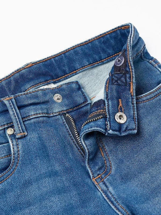 Kinder Shorts Bermudas Denim Blau