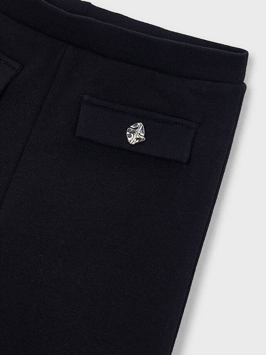 Kinderleggings Kurz Schwarz