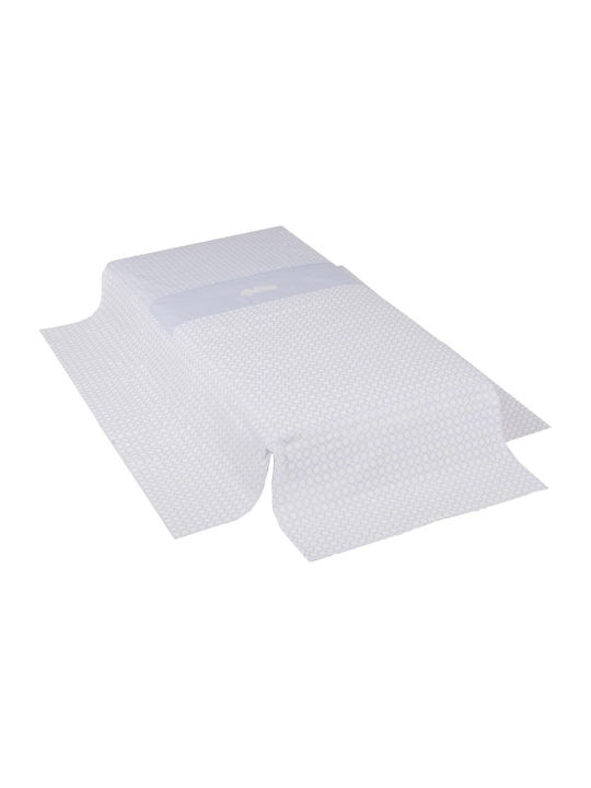 Cambrass Bettdecke Für Krippe Hellblau 60x120cm
