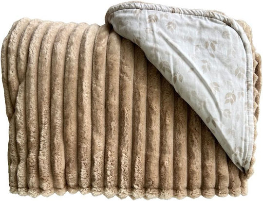 Sophie La Girafe Brown Sherpa Comforter 140x100cm 46-6736/506