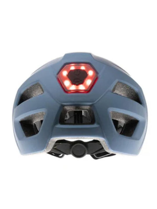 Erider360 Cp04 Φωτισμό Κράνος Ποδηλάτου Πόλης Μπλε