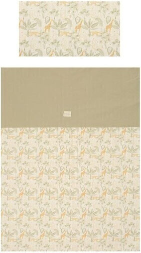 Bimbidreams Set Baby Duvet Cover with Pillowcase Masai Beige 100x135cm