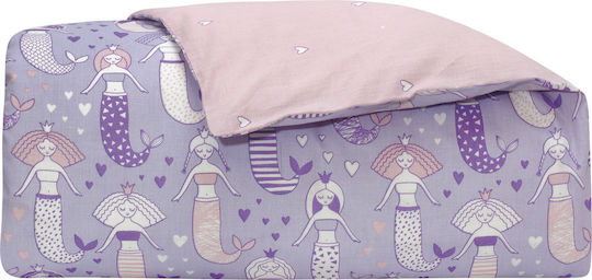 Das Home Fun 6450 Pătură pentru bebeluși Bumbac Violet 120x160cm Das Home Fun 6450 Pătură pentru bebeluși Bumbac Violet 120x160cm