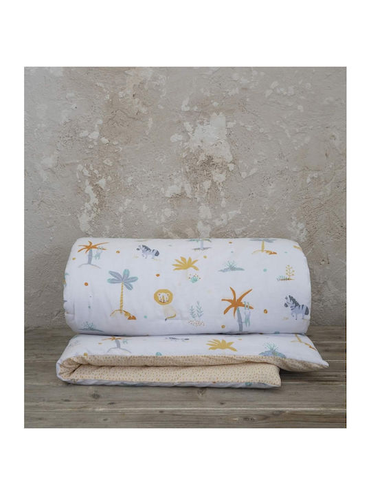 Nima Cotton Baby Quilt Baloo 100x140cm Beige