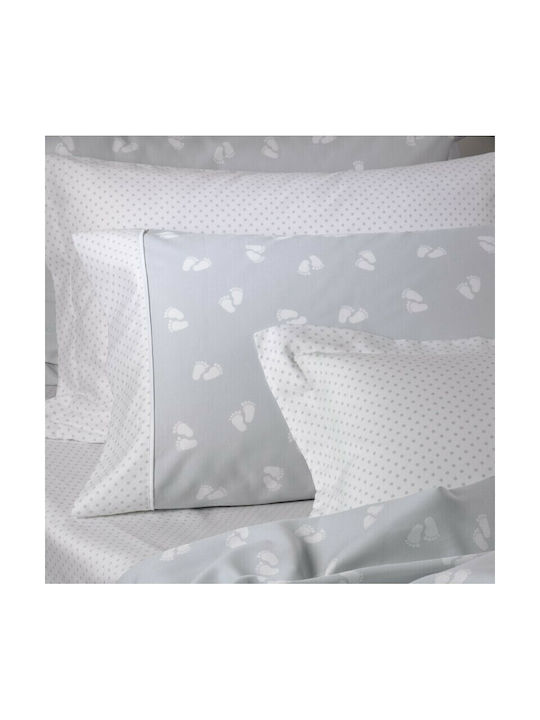Down Town Home Sheet Set Single Cotton S689 Light Blue 175x255cm 3pcs