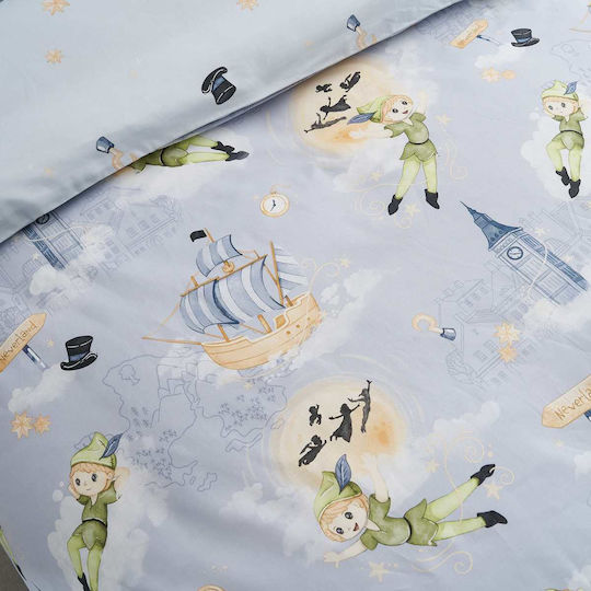Vesta Home Single Peter Blue 170x260cm Vesta Home Single Peter Blue 170x260cm