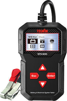 Telwin STS700 Ψηφιακό Battery Tester με Κροκοδειλάκια