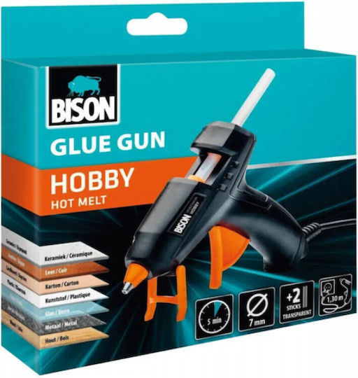 UHU 7008105 Pistol de Lipit pentru Bastoane de Silicon 7mm