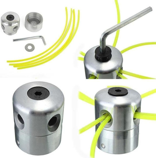 Nylon Straw Head Manual Head with Retaining Screw Universal