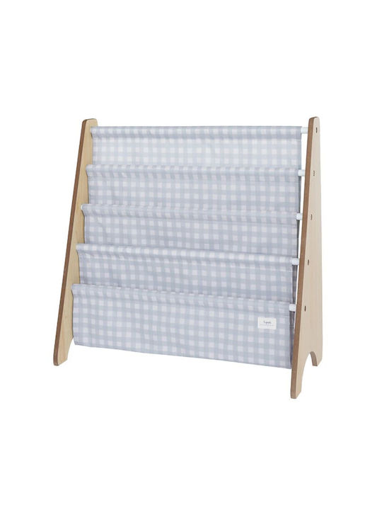Bücherregal Boden Blau