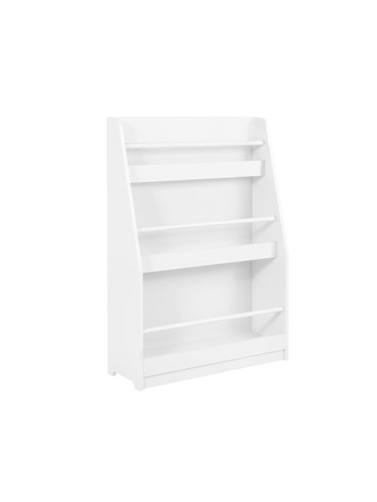 Bücherregal Boden Weiß 58x81cm