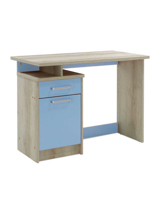 Looney Kinderschreibtisch Beige-Light Blue 100x55x75cm