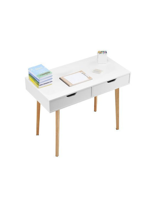 Birou Pentru Copii Alb 99x51x76.5cm