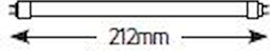 Geyer Fluorescent Lamp T5 Uv-a Bl365 6w 365nm Ht5uva6