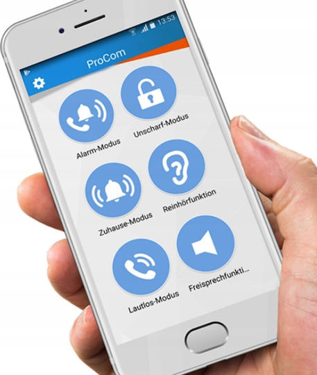 Olympia Protect Wireless Alarm System with Motion Detector , 4 Door Sensors , Remote , Hub and Keyboard