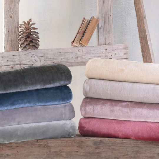 Rythmos Blanket Velvet Velour Beige 160x220cm