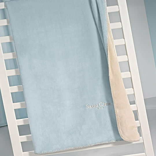 Saint Clair Blanket Fleece Tresor Light Blue 160x220cm