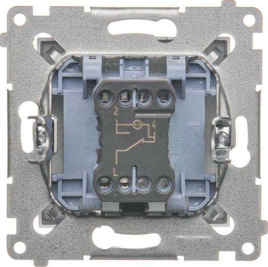 Kontakt-Simon Wall Push Staircase Button Gray WMDL-061X2X-043