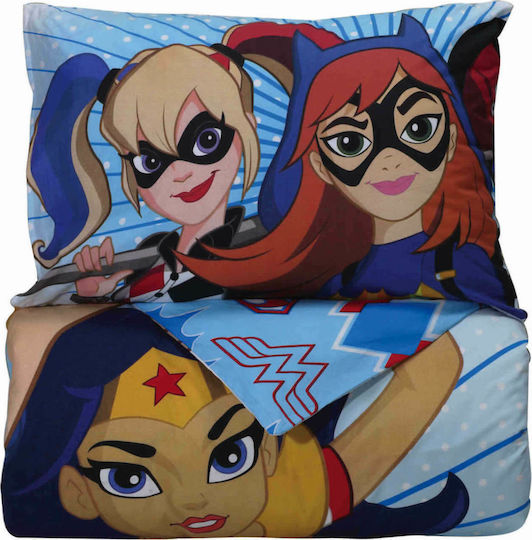 Das Home Shimmer And Shine Set Kids Duvet Cover Single with Pillowcase Cotton 160x240cm