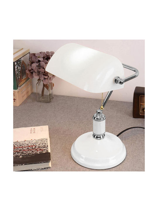 VenCore Office Lamp for Socket E27 in White Color