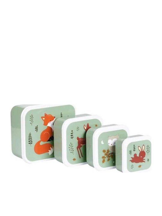 A Little Lovely Company Forest Friend School Set 7lt