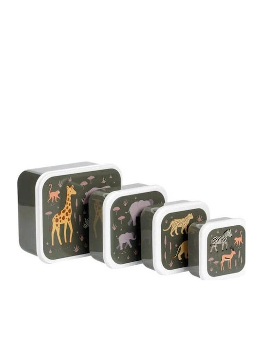 A Little Lovely Company Savanna School Set 7lt