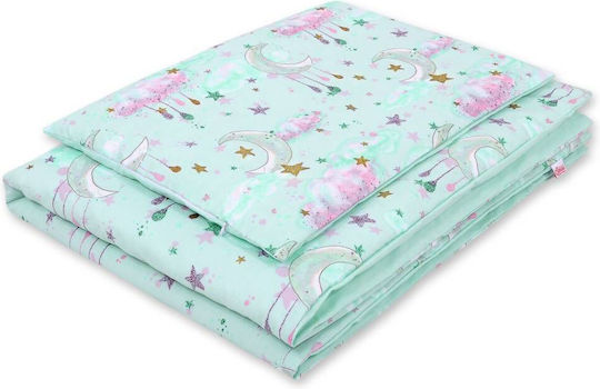 Bobono Kids Duvet Cover Single Mint