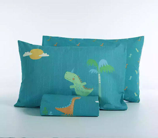 Nef-Nef Homeware Our Princess Set Kids Duvet Cover Single with Pillowcase Cotton 160x240cm