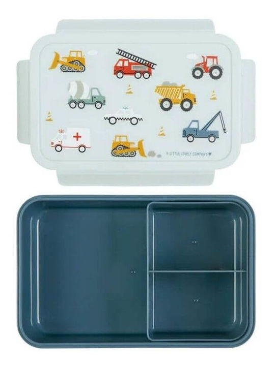 A Little Lovely Company Vehicles School Set 16lt
